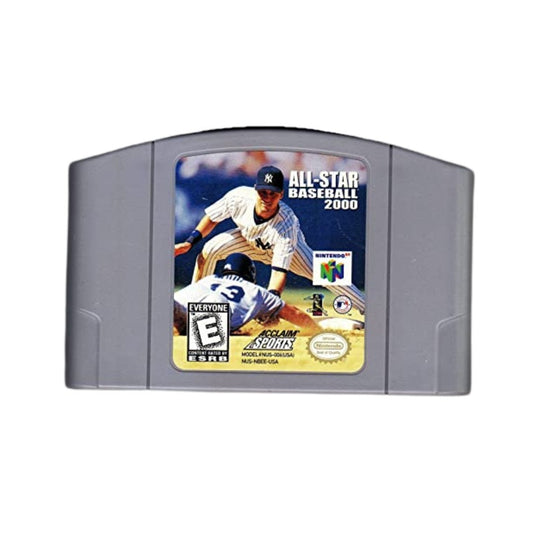 All Star Baseball 2000 Nintendo 64 N64 Game from 2P Gaming