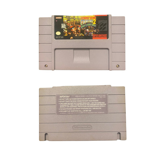 Donkey Kong Country 2 Diddy's Kong Quest SNES Super Nintendo Game from 2P Gaming