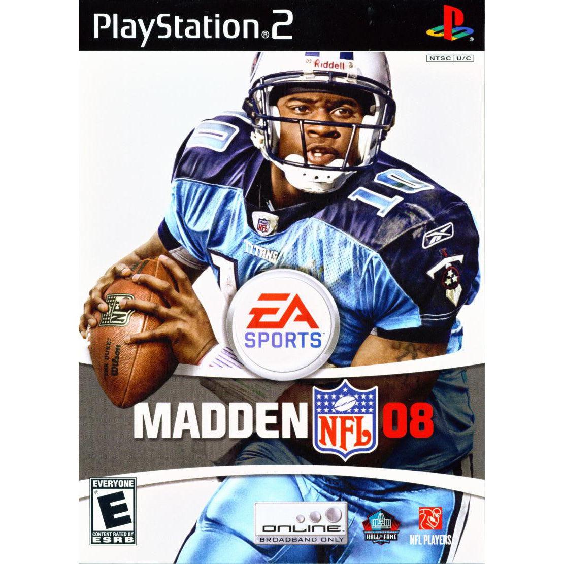 madden nfl 08 - playstation 2