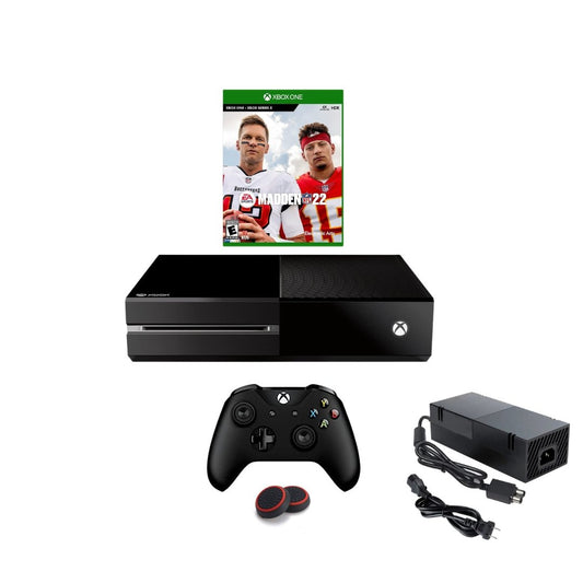 Microsoft Xbox One Original 500GB Console Bundle New Madden 22 from 2P Gaming