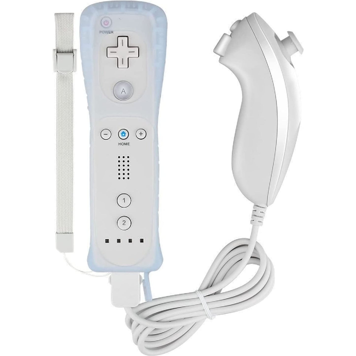 Nintendo Wii Console Bundle - White - Mario Kart - 2 Motion Plus Controllers from 2P Gaming