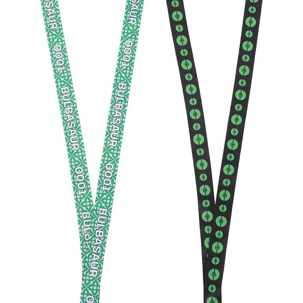 Bioworld Pokemon Bulbasaur Green Kanto Region Lanyard With Rubber Charm And ID from 2P Gaming