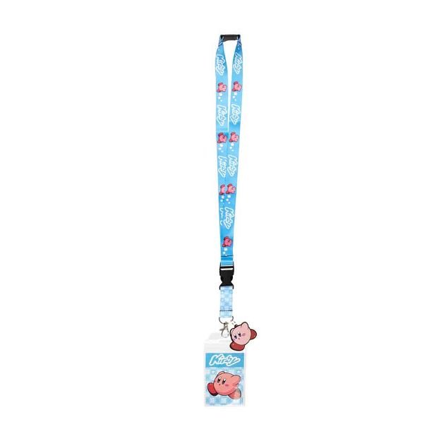 Kirby Rubber Charm Lanyard from 2P Gaming