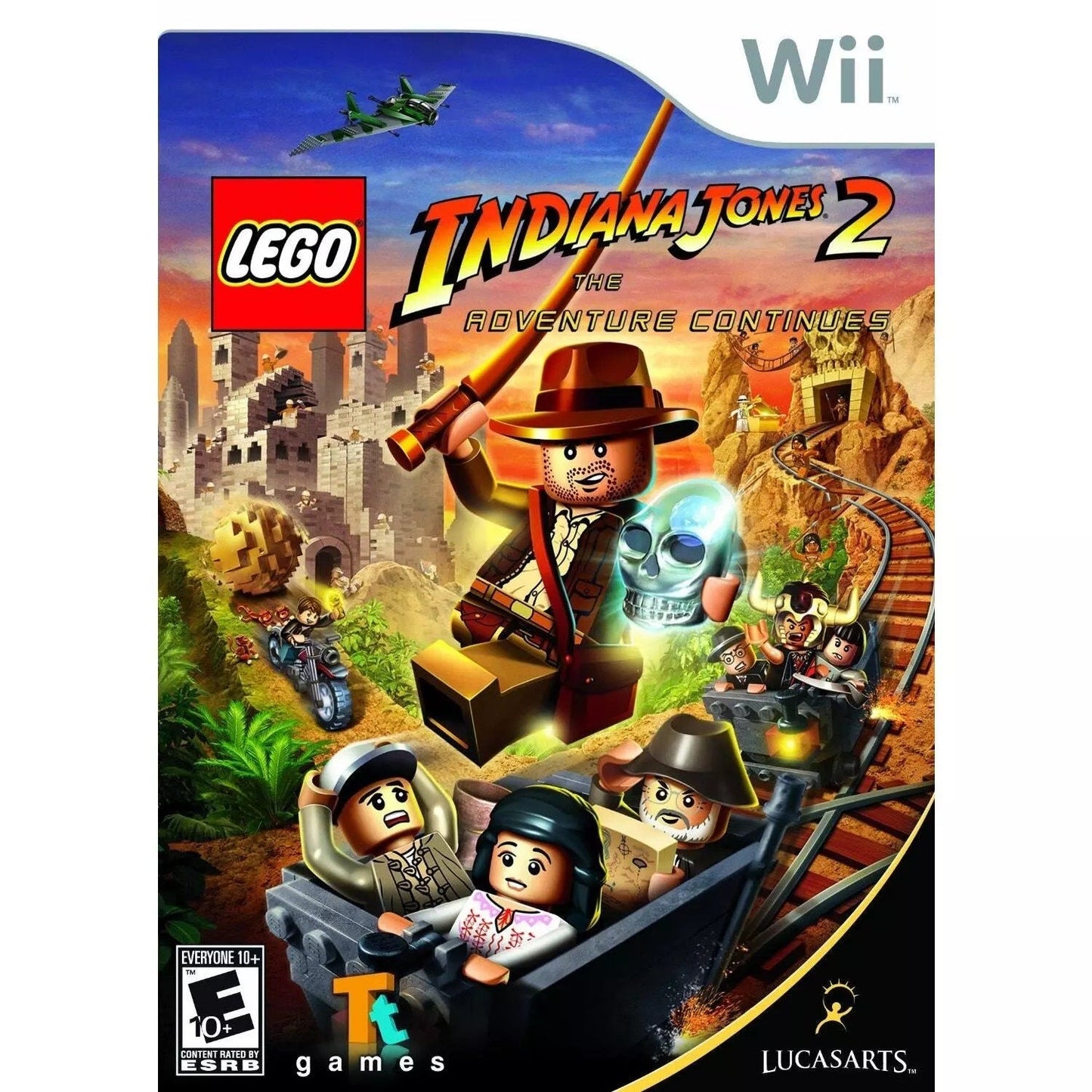 Lego Indiana Jones 2: The Adventure Continues - Nintendo Wii from 2P Gaming