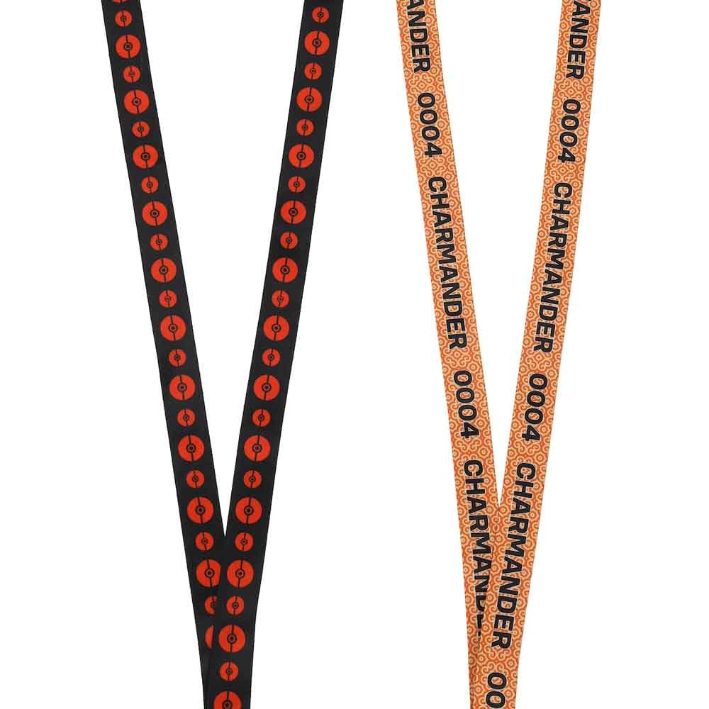 Pokemon Charmander Orange Kanto Region Lanyard With Rubber Charm And ID (Copy) from 2P Gaming