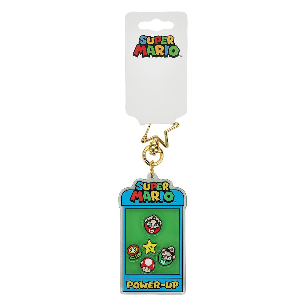 Super Mario Power - Up Shaker Keychain from 2P Gaming