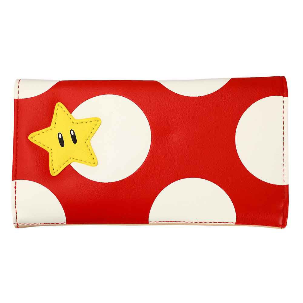 Super Mario Super Mushroom Bi - fold Wallet from 2P Gaming