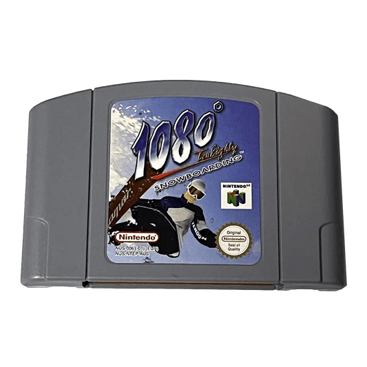 1080 Ten Eighty Snowboarding Nintendo 64 N64 Game from 2P Gaming