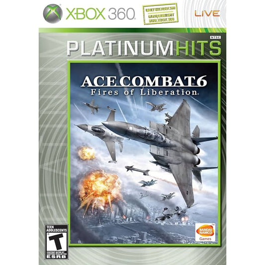 Ace Combat 6 Fires of Liberation - Platinum Hits Xbox 360 Game from 2P Gaming