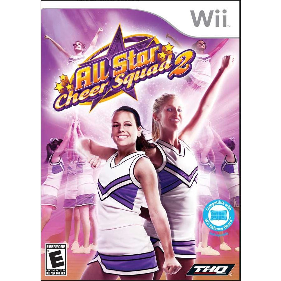 All Star Cheer Squad 2 Nintendo Wii Game from 2P Gaming