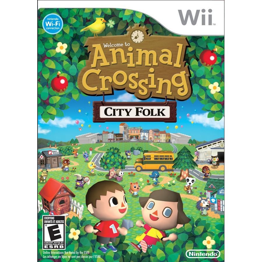 Animal Crossing City Folk Nintendo Wii Game from 2P Gaming