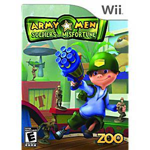 Army Men: Soldiers of Misfortune Nintendo Wii Game from 2P Gaming