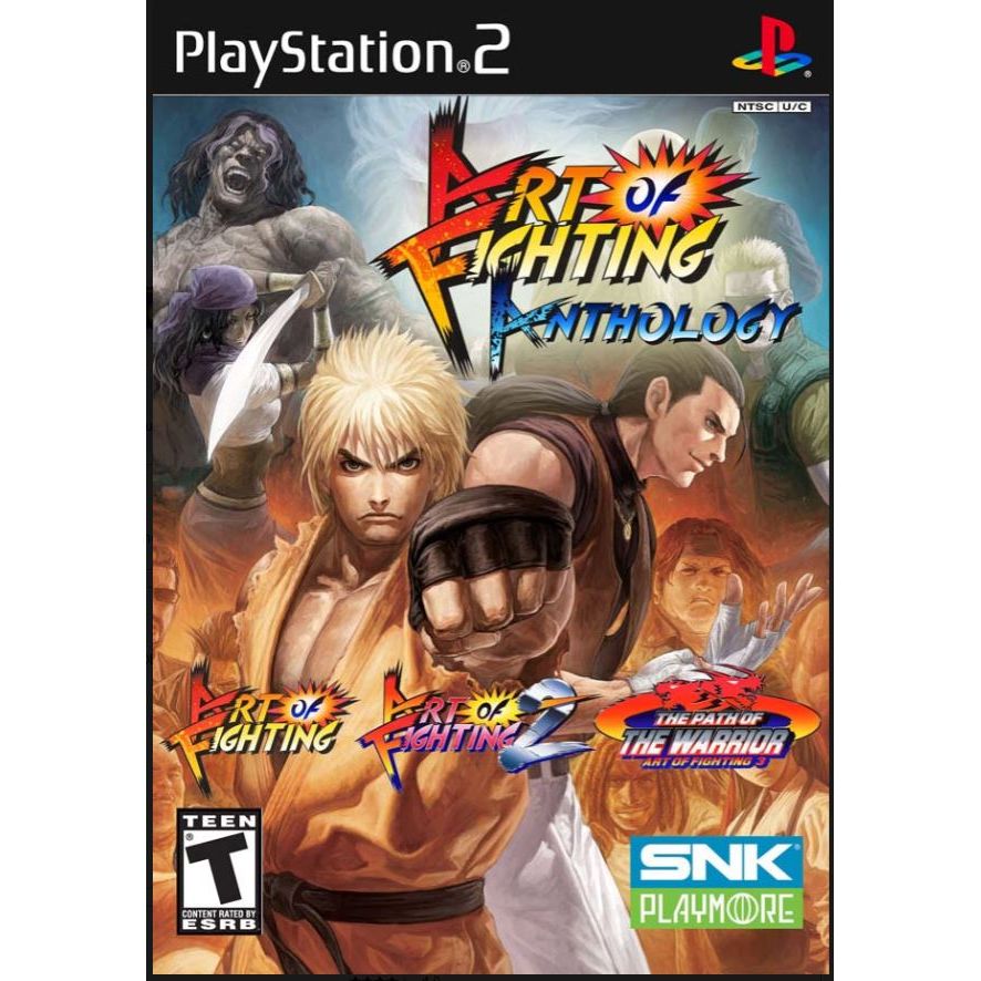 Art of Fighting Anthology Sony PS2 PlayStation 2 Game from 2P Gaming