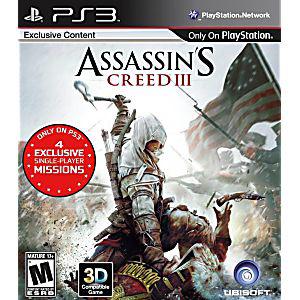 Assassin's Creed III Sony PS3 PlayStation 3 Game from 2P Gaming