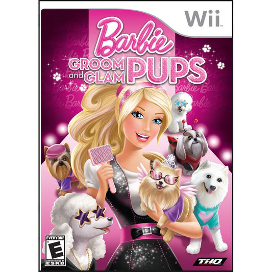 Barbie Groom and Glam Pups Nintendo Wii Game from 2P Gaming