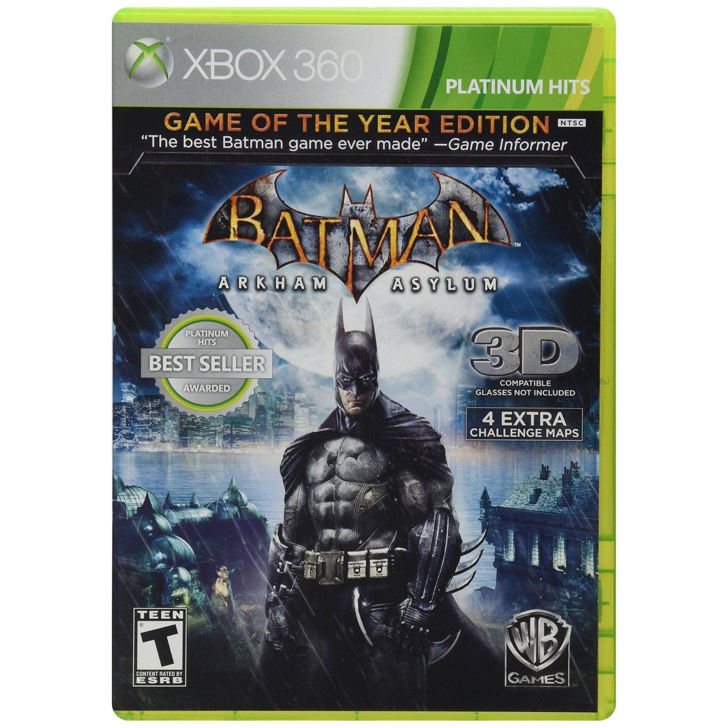 Batman Arkham Asylum Game of the Year Edition Xbox 360 Game from 2P Gaming