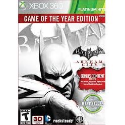 Batman Arkham City Game of the Year Edition Microsoft Xbox 360 Game from 2P Gaming