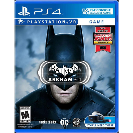 Batman Arkham VR Sony PS4 PlayStation 4 Game from 2P Gaming