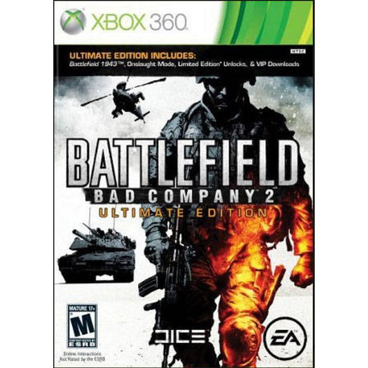 Battlefield Bad Company 2 Ultimate Edition Microsoft Xbox 360 Game from 2P Gaming