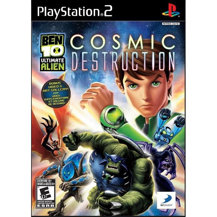 Ben 10 Ultimate Alien Cosmic Destruction Sony PS2 PlayStation 2 Game from 2P Gaming