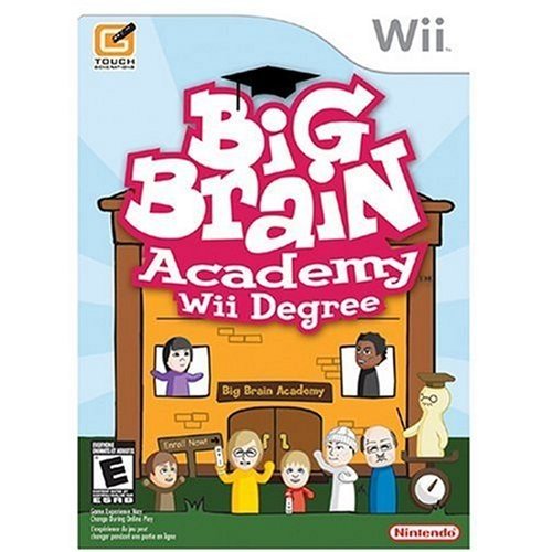 Big Brain Academy Wii Degree Nintendo Wii Game from 2P Gaming