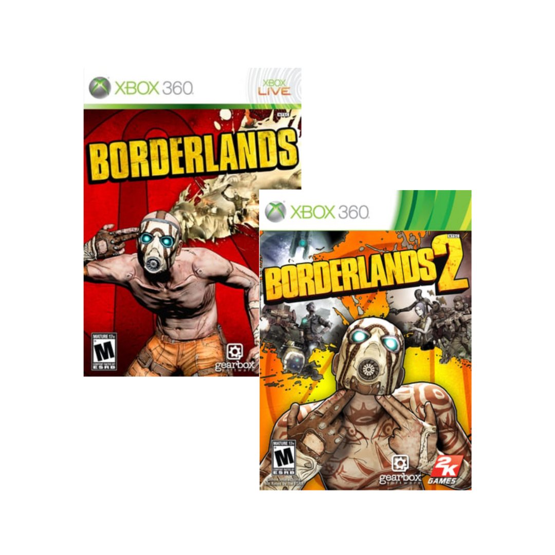 Jogo Xbox 360 Borderlands + Double Game Add-on Pack - 2K Games