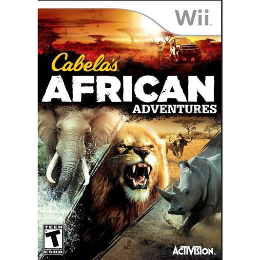 Cabela's African Adventures Nintendo Wii Game from 2P Gaming