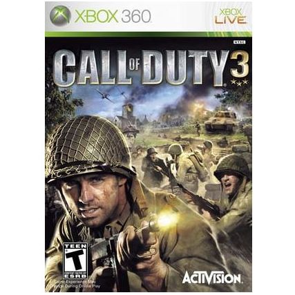 Call of Duty 3 Microsoft Xbox 360 Game from 2P Gaming