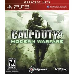 Call Of Duty 4 Modern Warfare Greatest Hits Sony PS3 PlayStation 3 Game from 2P Gaming