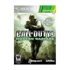 Call Of Duty 4 Modern Warfare Platinum Hits Microsoft Xbox 360 Game from 2P Gaming