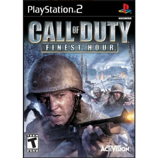 Call of Duty Finest Hour Sony PS2 PlayStation 2 Game from 2P Gaming
