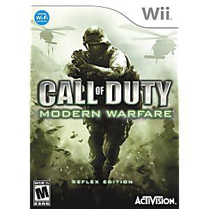 Call of Duty Modern Warfare Reflex Nintendo Wii Game from 2P Gaming