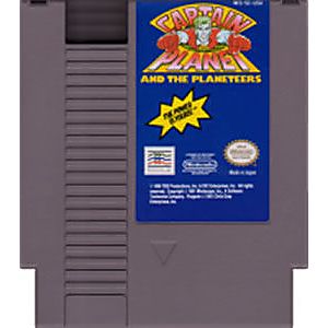 Captain Planet Planeteers Nintendo NES Game from 2P Gaming