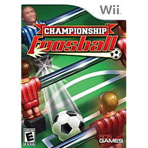 Championship Foosball Nintendo Wii Game from 2P Gaming