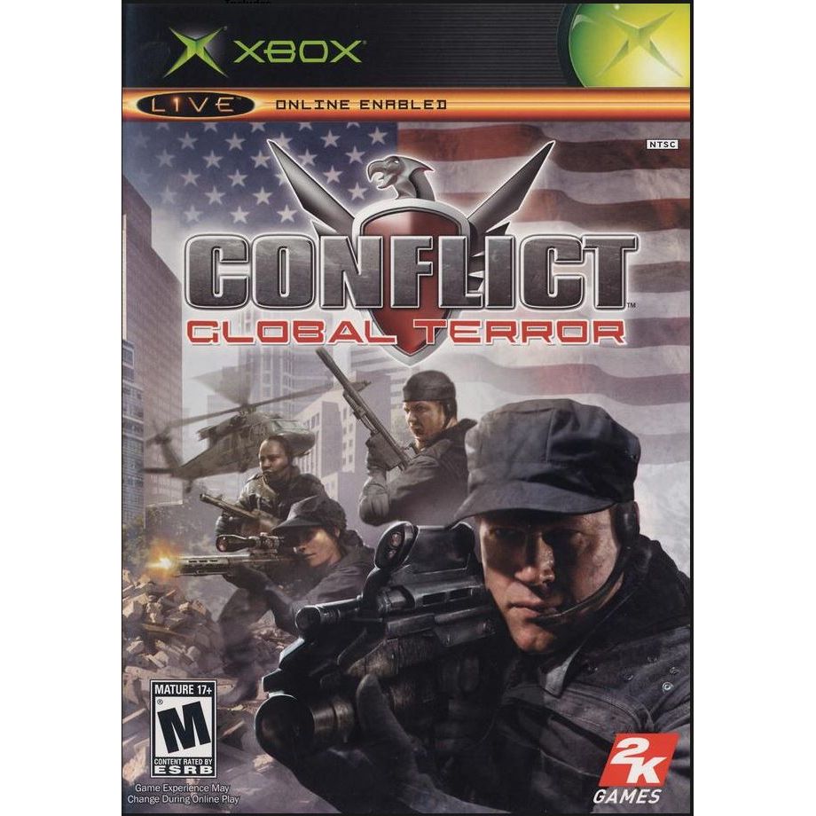 Conflict Global Terror Microsoft Original Xbox Game from 2P Gaming