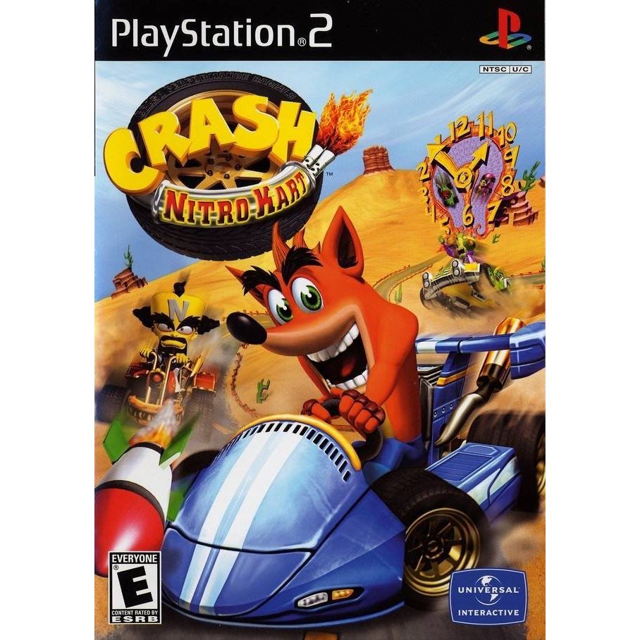 Crash Bandicoot Crash Nitro Kart Sony PlayStation 2 PS2 Game from 2P Gaming
