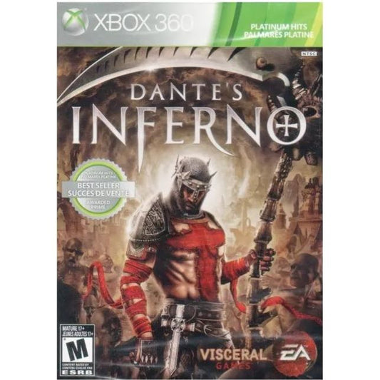 Dante's Inferno Platinum Hits Microsoft Xbox 360 Game from 2P Gaming