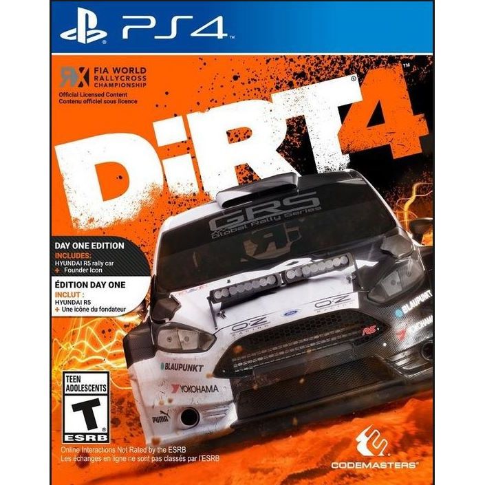Dirt 4 Sony PS4 PlayStation 4 Game from 2P Gaming