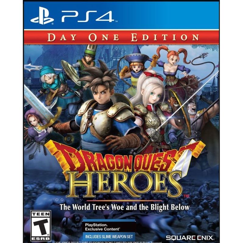 Dragon Quest Heroes The World Tree's Woe and the Blight Below Sony PS4 PlayStation 4 Game from 2P Gaming