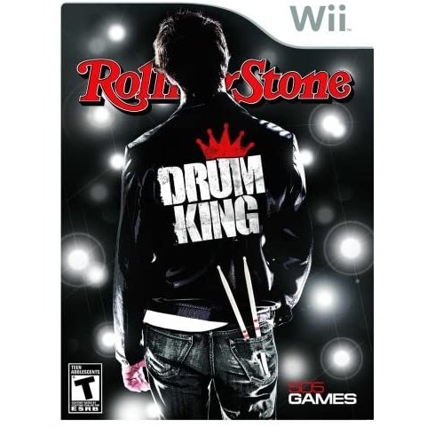 Drum King Rolling Stone Nintendo Wii Game from 2P Gaming