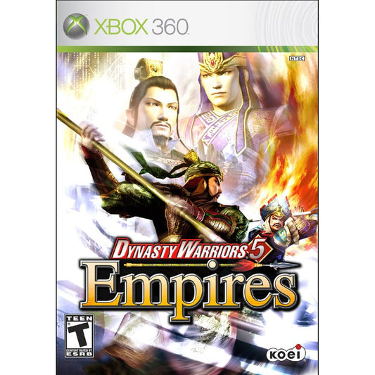 Dynasty Warriors 5 Empires Microsoft Xbox 360 Game from 2P Gaming