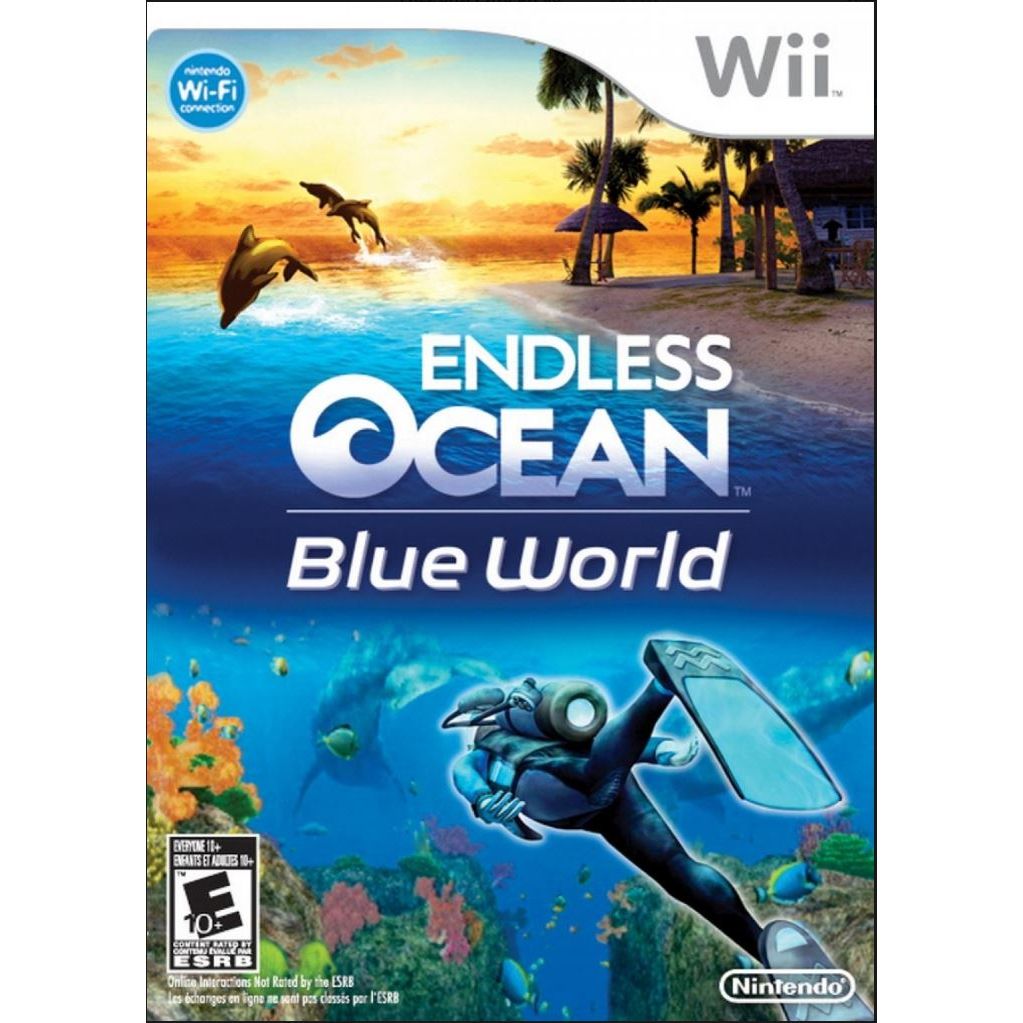 Endless Ocean Blue World Nintendo Wii Game from 2P Gaming