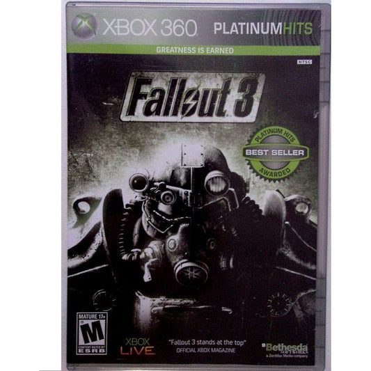 Fallout 3 Game of The Year Edition Platinum Hits Microsoft Xbox 360 Game from 2P Gaming