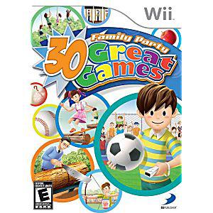 Family Party 30 Great Games Nintendo Wii Game from 2P Gaming