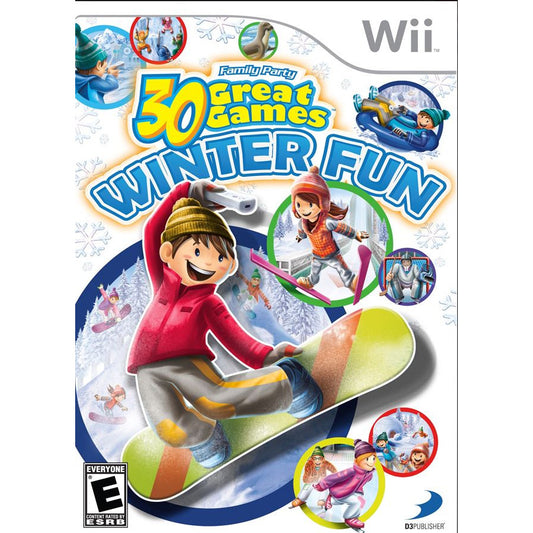 Family Party 30 Great Games Winter Fun Nintendo Wii Game from 2P Gaming