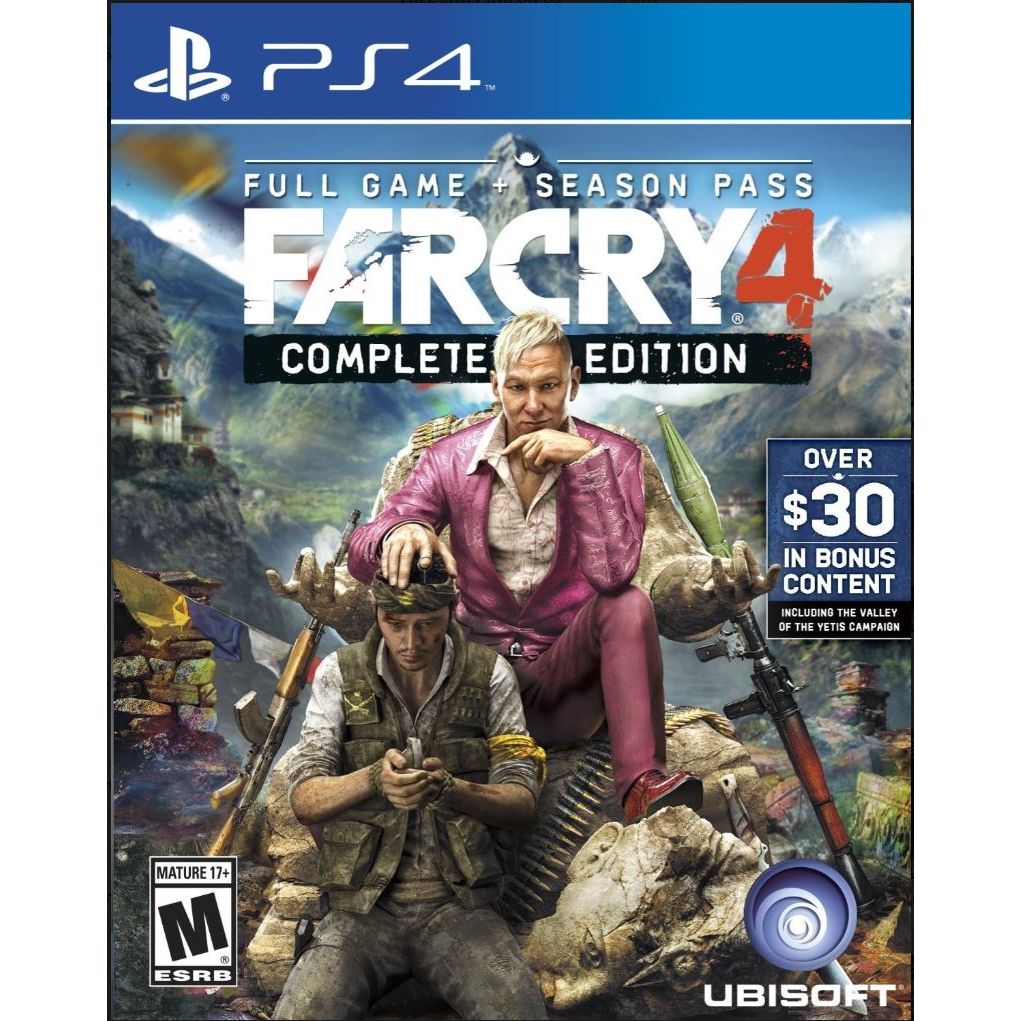 Far Cry 4 Complete Edition Sony PS4 PlayStation 4 Game from 2P Gaming