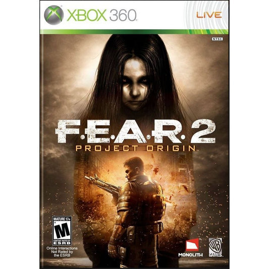 FEAR 2 Project Origin Microsoft Xbox 360 Game from 2P Gaming