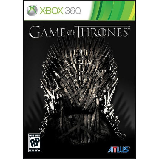 Game Of Thrones Microsoft Xbox 360 Game from 2P Gaming