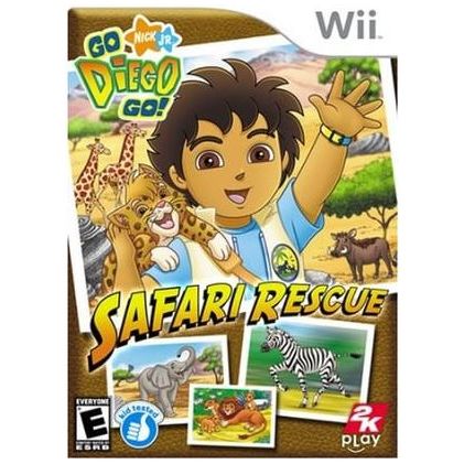 Go, Diego, Go Safari Rescue Wii Game from 2P Gaming