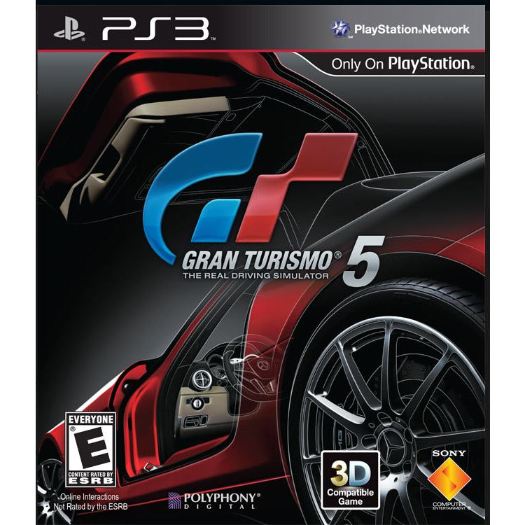 Gran Turismo 5 Sony PS3 PlayStation 3 Game from 2P Gaming